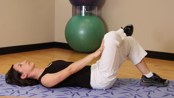 Cross-over Leg Stretch