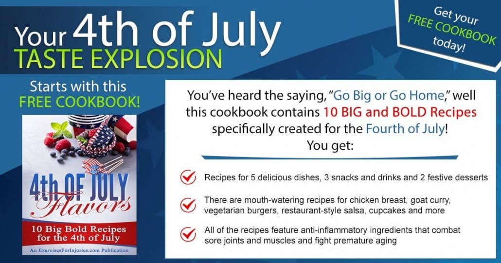 Promotional Blog Graphic for 4th of July Cookbook