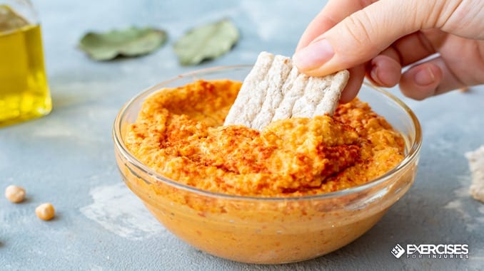 Roasted Bell Pepper and Chickpeas Pate 2