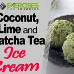 Coconut, Lime and Matcha Tea Ice Cream