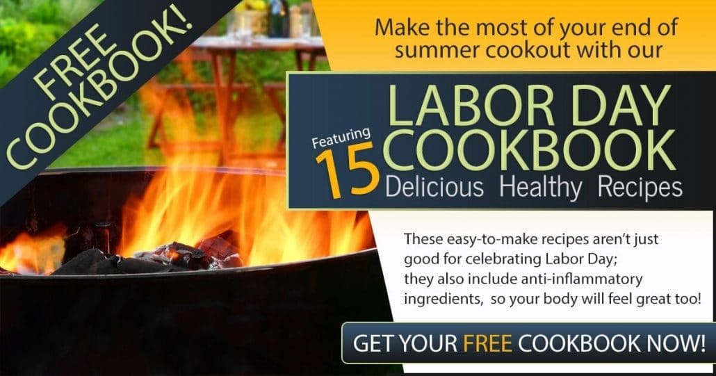 Promotional Graphic for Labor Day Cookbook