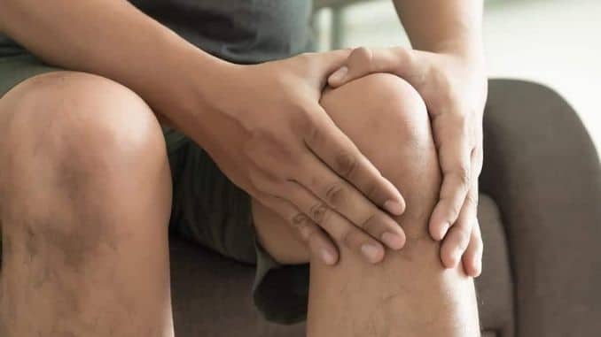 Suffering-knee-pain