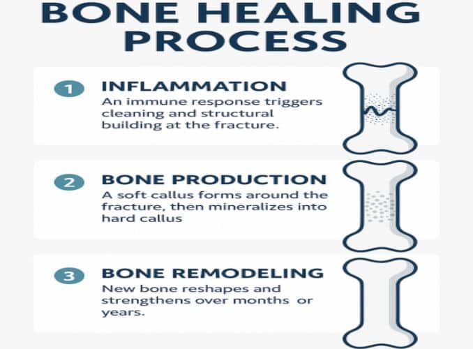 bone healing process - how to make broken bones heal faster