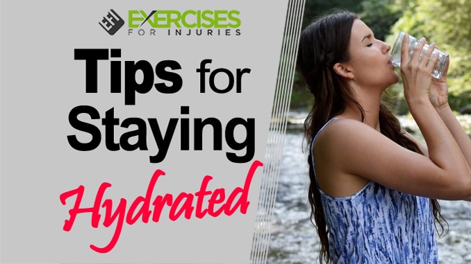 Tips for Staying Hydrated