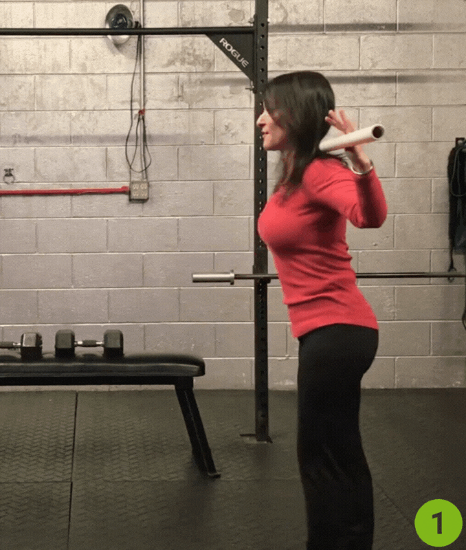 Forward Lunge with Barbell