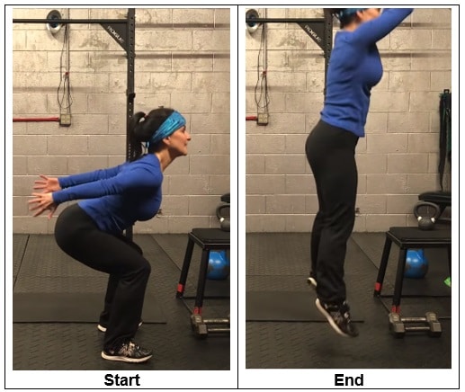 Jump Squat - Best Moves for Stronger Glutes