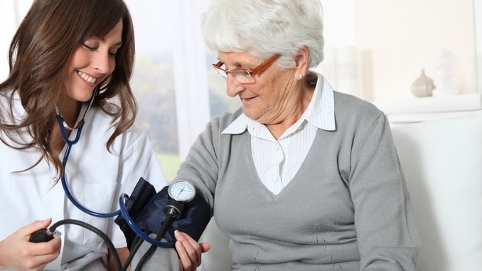 checking-senior-blood-pressure
