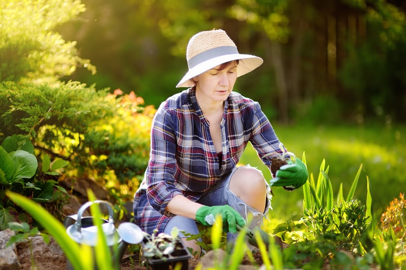 middle-age-female-gardener