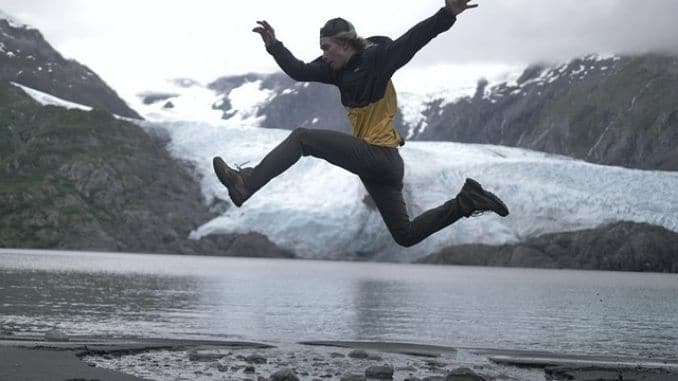 jumping-running-glacier