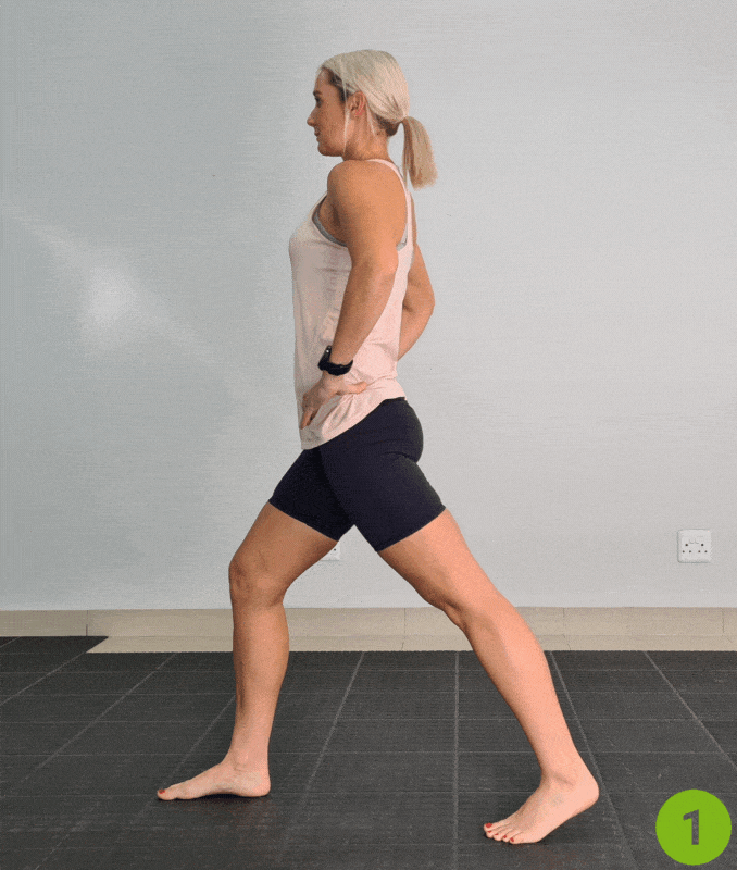 Kneeling Hip Flexor Stretch - Anterior Femoral Glide Syndrome