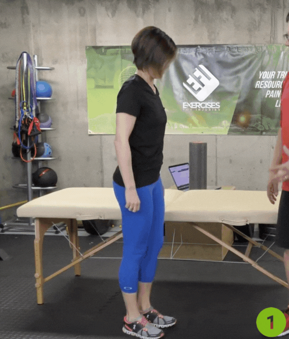 Standing Hamstring Curl - Exercises for Hip Pain Arthritis