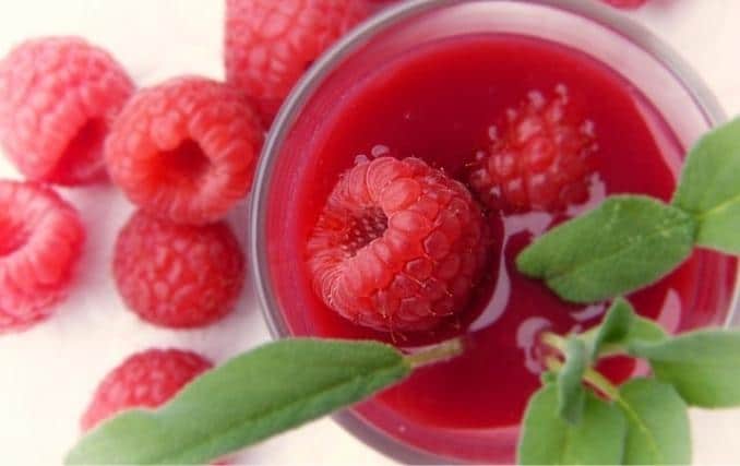 smoothie juice syrup