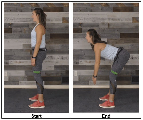 Hip Hinge - Mini Resistance Band Exercises for Hip Strength