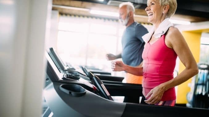 Senior-running-machine-treadmill - Ways to Strengthen Your Immune System
