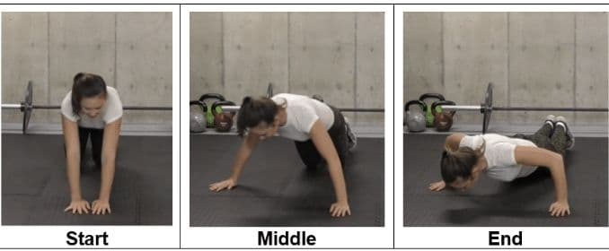 Traveling-Push-Up - Equipment-free Exercises for Your Upper Body and Core