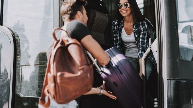 Young-Couple-Boarding - Safety Tips for Traveling