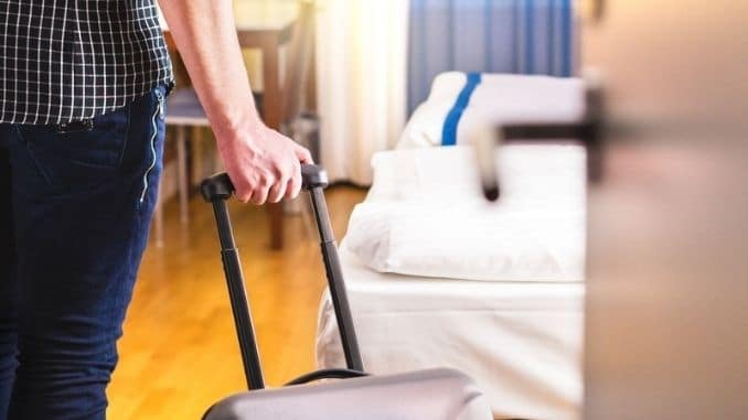 suitcase-and-hotel-room - Safety Tips for Traveling