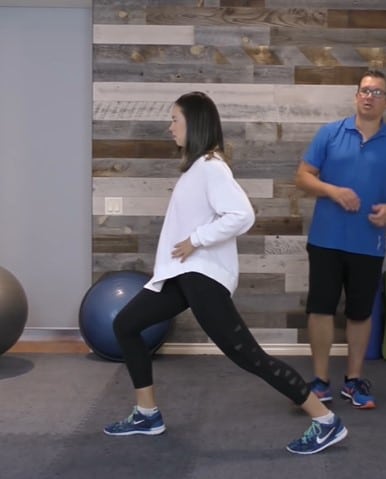 Standing Hip Flexor Stretch - Easy Stretches to Relieve Lower Back Pain and Open Tight Hips