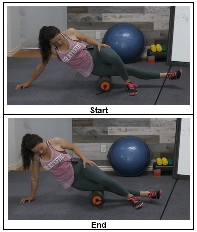 foam roll IT bands - tools for tight muscles
