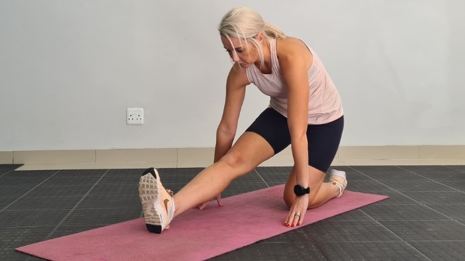 Hamstring Rocking Stretch