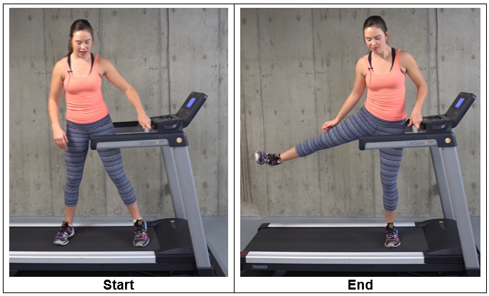 lateral leg extension - Exercises to Spice Up Your Treadmill Routine