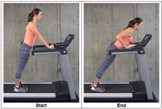 treadmill push-ups