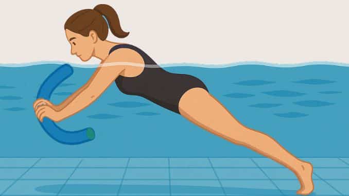 Pool Planks with Noodle
