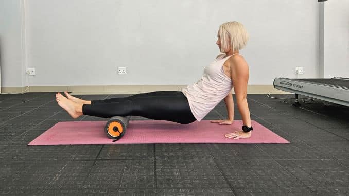 Calf Foam Rolling