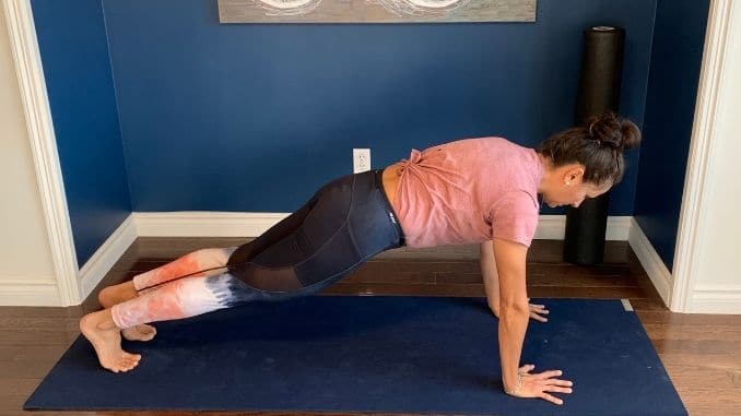 1a - Plank to Low Lunge