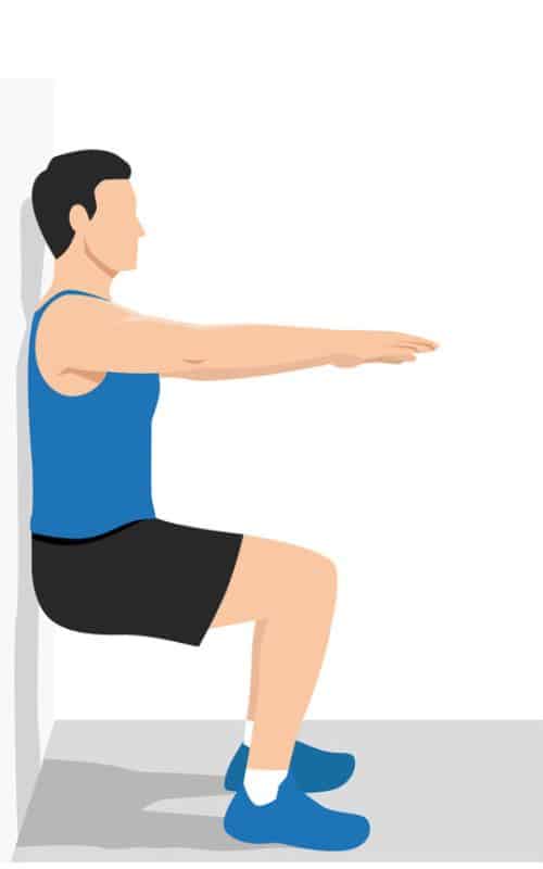 Wall sit