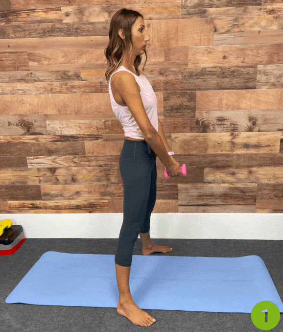 Dumbbell Swings - Hamstring Strengthening Exercises