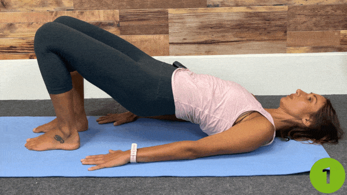 Glute Bridge Marches - Hamstring Strengthening Exercises