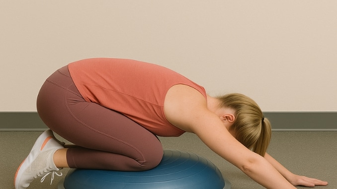 Child's Pose Stretch