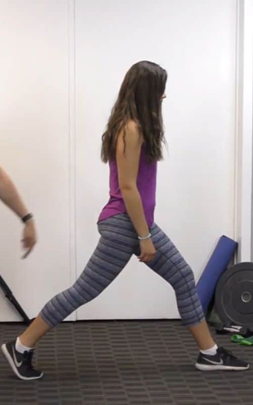 Standing Hip Flexors Stretch- hip pain stretches