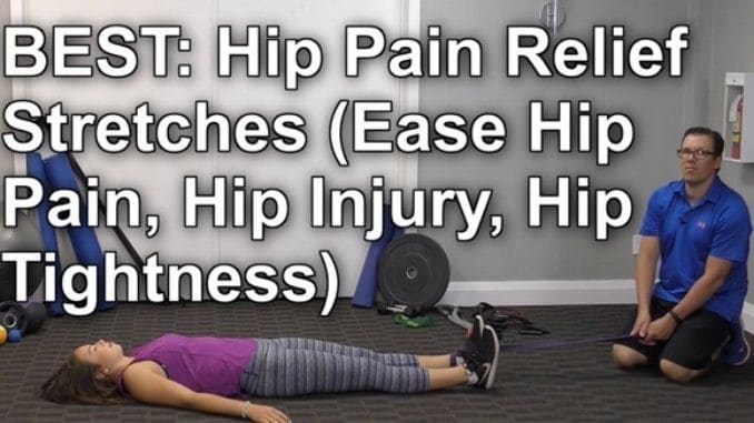 BEST Hip Pain Relief Stretches