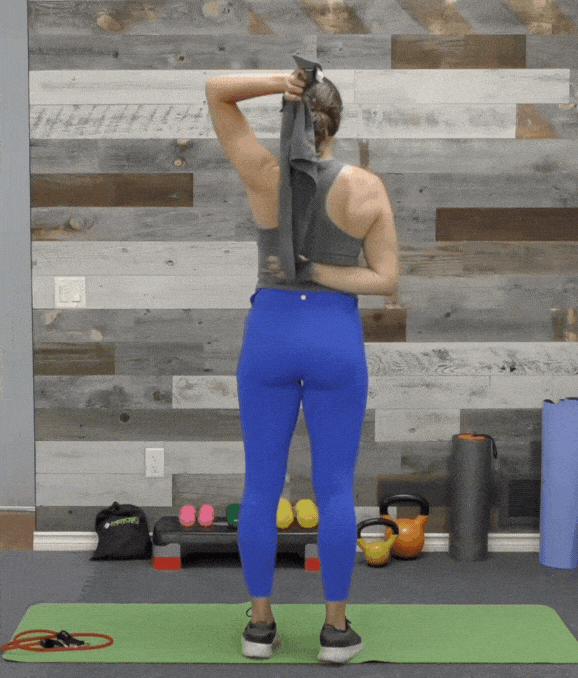 Towel Stretch - Frozen Shoulder Exercise