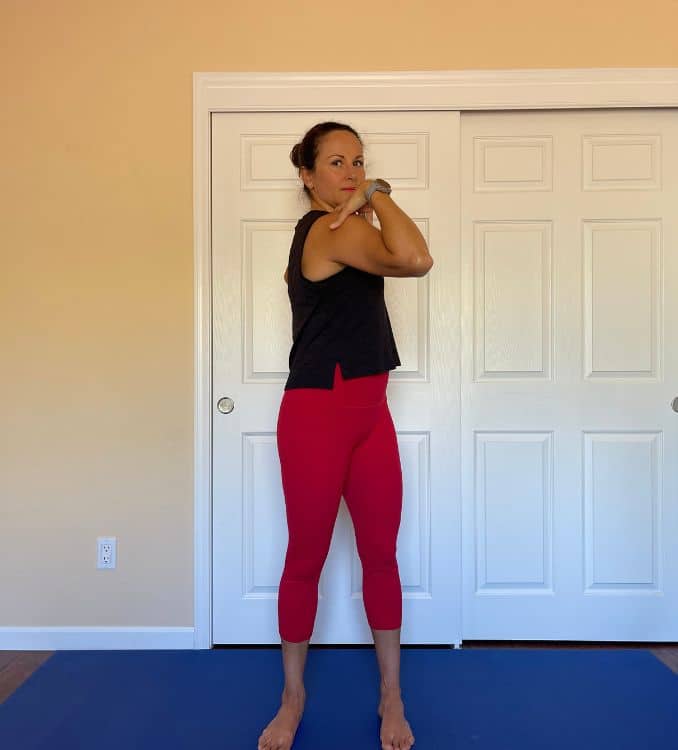 Standing Twists_2 Home Bodyweight Workout
