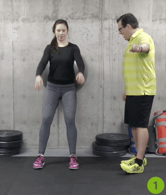 Ball Squat on the Wall