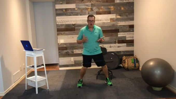 Monster Band Walk-2 best exercises to strengthen your knees 