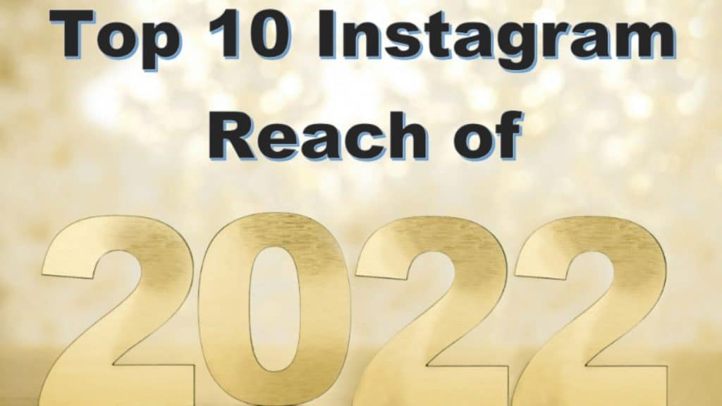 Top 10 Instagram Reach of 2022