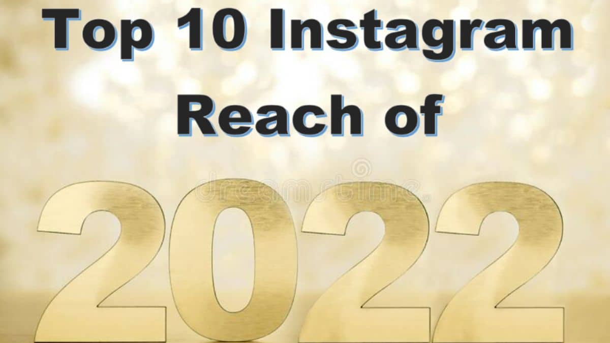 Top 10 Instagram Reach of 2022