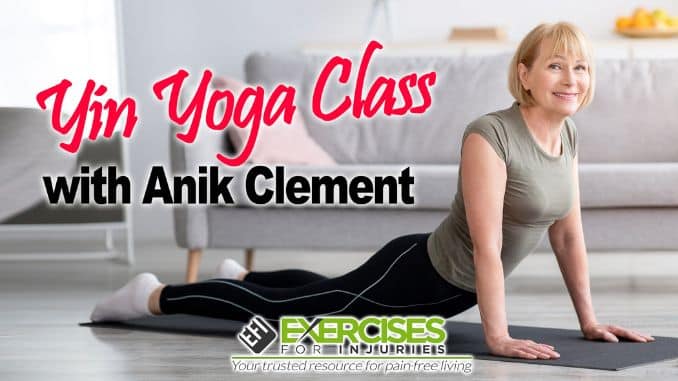 Yoga Class with Anik Clement 2
