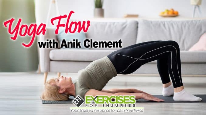 Yoga Flow with Anik Clement 4 - EFI Facebook Lives