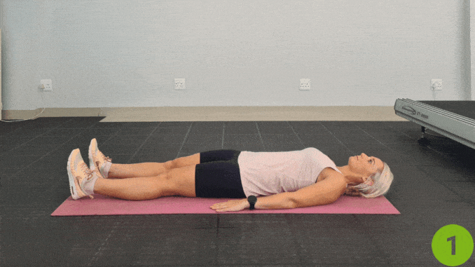 Rotate Legs In and Out - tight hips lower back pain