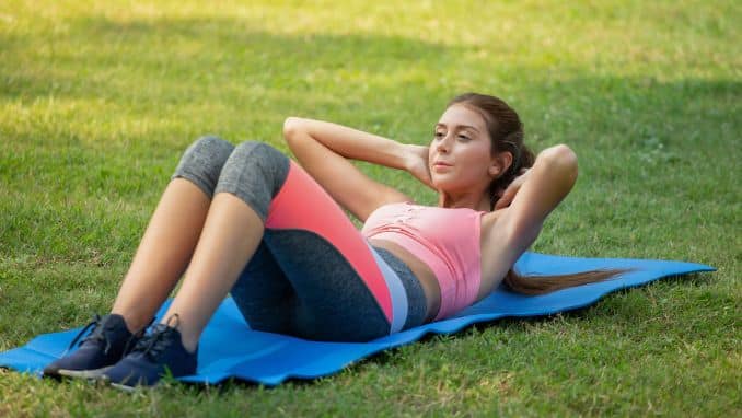 Core Strengthening Exercise 2-Curl Ups