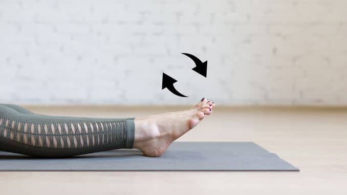 Bed Exercise-Ankle Rotation