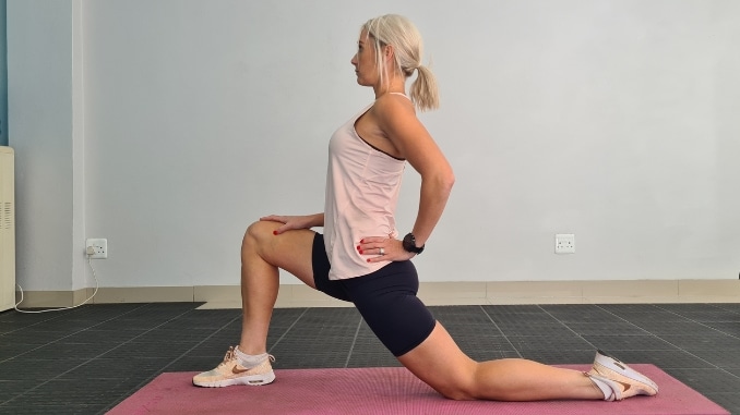 Kneeling Hip Flexor Stretch