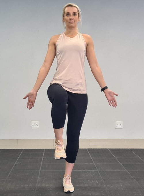 Single-leg balance
