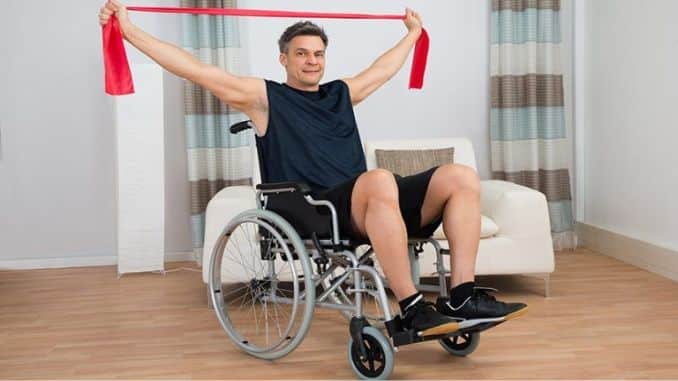 Wheelchair Round Stretches