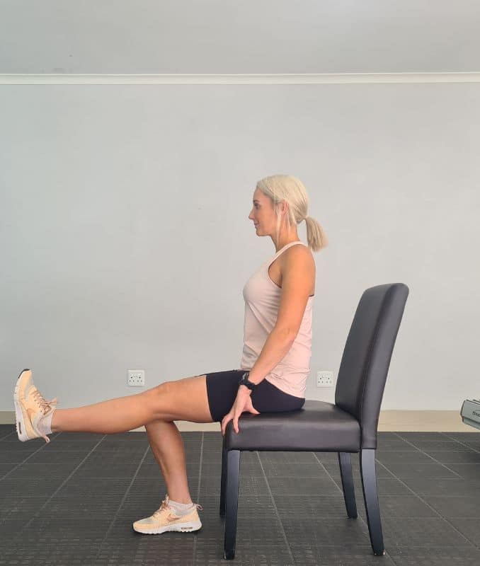 Runners Knee Exercise-Leg extension in Sitting 2 End